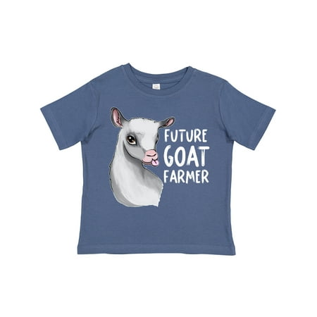 

Inktastic Future Goat Farmer Gift Toddler Boy or Toddler Girl T-Shirt