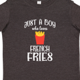thumbnail image 4 of Inktastic Just a Boy Who Loves French Fries Boys Toddler T-Shirt, 4 of 5