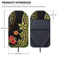 thumbnail image 5 of Bulopur Hibiscu Print Car Seat Cover Towels Front Seats Polynesian Car Seat Towel for Runners Anti-Slip Car Sweat Towel Seat Cover for Outdoor Soft Car Seat Protector Gift for Holiday, 5 of 8