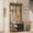 Grey, variant on Aufeile Hall Tree with Bench, 5-in-1 Entryway Storage Organizer with Shoe Rack, 7 Hooks, 3 Drawers & Top Shelf, Industrial Coat Rack for Hallway, Living Room, Brown