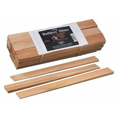 132 Snap - Wood Shims 16 Wood Shim, These shims are easy to cut and have an excellent snap. Shims are 16 long and tapered from 5/16 down to 1/32. 42 shims per bundle, 10.., By Nelson
