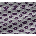 thumbnail image 4 of oneOone Cotton Jersey Purple Fabric Stripe & Circle Geometric Diy Clothing Quilting Fabric Print Fabric By Yard 58 Inch Wide, 4 of 4