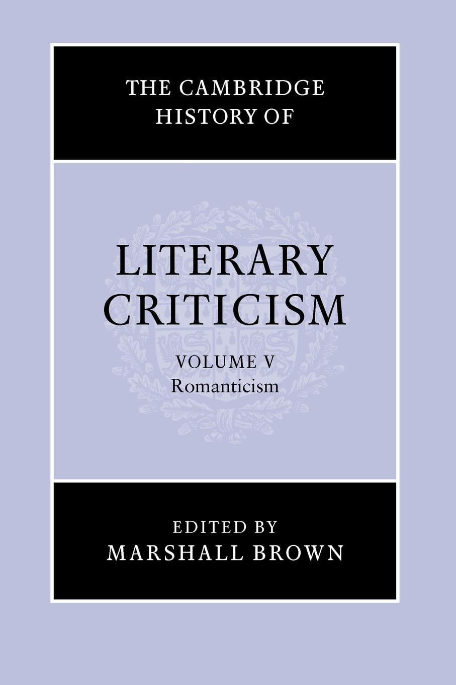 literary history criticism