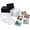 5*5cm 20pcs, variant on Clear Acrylic DIY Fridge Magnets Kit, 20 Pcs 2 in Square Photo Magnet Making Set with Adhesive Backing