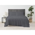 thumbnail image 5 of Cannon Solid Percale Grey 4 Piece King Sheet Set, 5 of 5