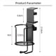 thumbnail image 3 of 2 Portavasos de Escritorio 2 en 1 con Soporte para Auriculares, Gancho Antiderrames con Clip para Vasos de Mesa con Rotación de 360°, 3 of 5
