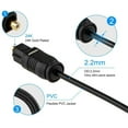 thumbnail image 4 of Parts Express 3 FT Digital Audio Optical TOSLink Cable Optic 3ft, 4 of 5