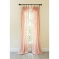 thumbnail image 5 of Classic Linen Rod Pocket Single Curtain Panel Dark Grey 52"x84" 84 Inches, 5 of 5