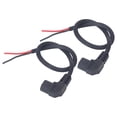 thumbnail image 3 of Cable de carga para patinete eléctrico tipo T, 2 unidades, cable de alimentación de 1,5 mm² para bicicleta eléctrica, accesorios esenciales, 3 of 8