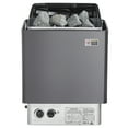 thumbnail image 5 of BENTISM 4.5KW Stainless Steel Sauna Heater, Wall-Mounted, 105-210 cu.ft, Internal Controller, 5 of 9
