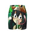 thumbnail image 1 of Tsuyu Asui Boys Swim Trunks Quick Dry Boards Shorts For Kids Beach Swim Shorts, 1 of 7