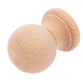 thumbnail image 3 of Bed Post Finials Small Wood Finial Vintage And Modern Combination Decorative For Study Room Decoration Solid Hardwood 6.00X4.00X4.00Cm 1Pack, 3 of 4