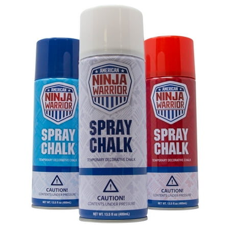 American Ninja Warrior Spray Chalk - Build your Own Obstacle