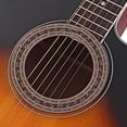 thumbnail image 2 of UPGRATOR Cache-Trou de Son pour Guitare Marron 1Pcs, 2 of 7