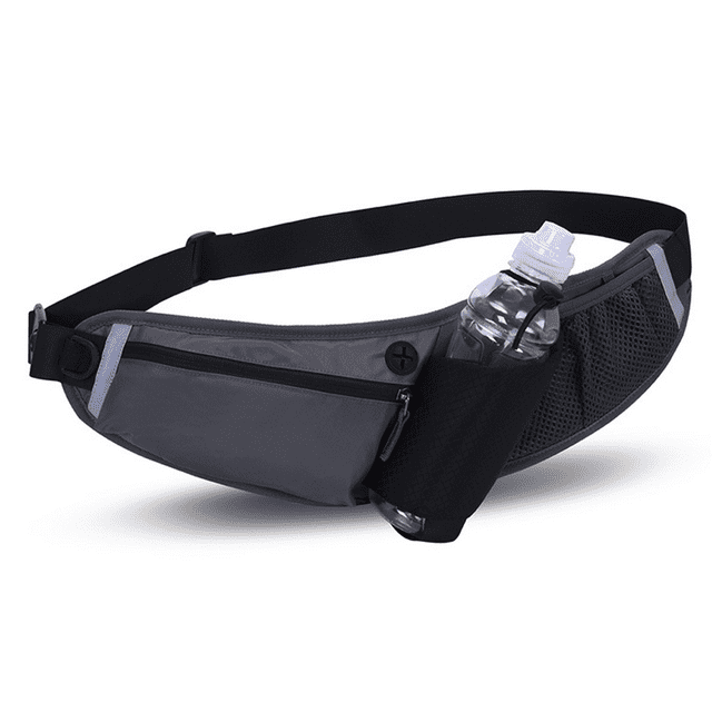 Running Belt Hydration Waist Pack with Water Bottle Holder for Men