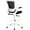 White, variant on YANGLI Drafting Chair, Tall Office Chair for Standing Desk, High Office Chair with Adjustable Lumbar Support and Footrest Ring, Adjustable Height