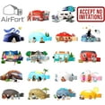 thumbnail image 4 of The Original Patented AirFort - Build A Fort in 30 Seconds, Inflatable Fort for Kids, Play Tent for 3-12 Years, A Playhouse Where Imagination Runs Wild, Fan not Included (Farmer's Barn), 4 of 8