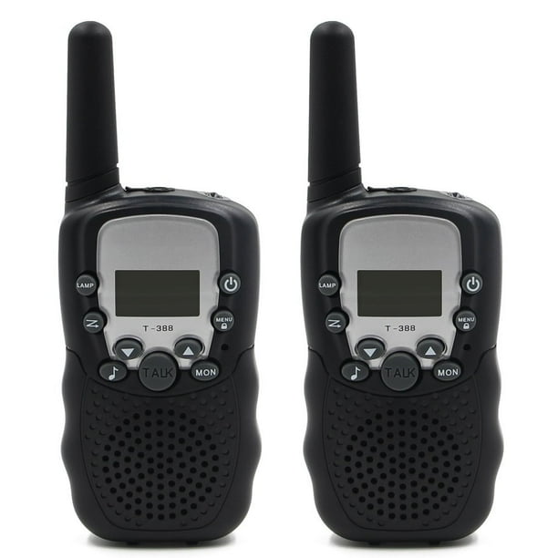 2-Pack Walkie Talkies- UHF462-467MHz 22 Channel FRS/GMRS 2-Way Walkie ...