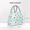 thumbnail image 2 of Balery Turtle Bolsa de Almuerzo para Mujeres, Caja de Almuerzo, Bolsa de Almuerzo Pequeña Impermeable, Tote de Almuerzo Reutilizable con Gran Capacidad, 2 of 6