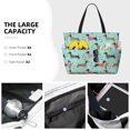 thumbnail image 3 of Easygdp Christmas Dachshund Bolsa de Viaje de Playa de Gran Capacidad, Bolsa Tote Perfecta para la Playa, Escapadas de Fin de Semana y Viajes, 3 of 7