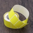 thumbnail image 3 of KAKOWELY thermal labels Blank Thermal Transfer Labels Printer Paper Shipping Adhesive Stickers (Yellow)2.56"X1.57"X1.57", 3 of 4