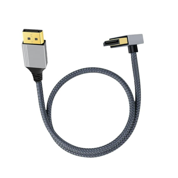Cable DisplayPort Cable DP1.2 Cable DP Curva inversa