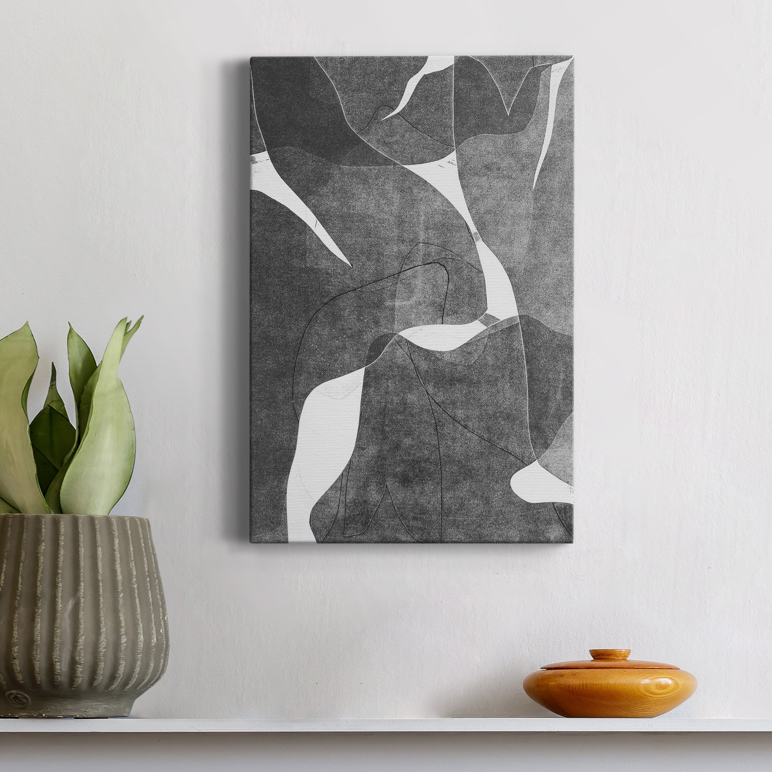 Night Bloom III Premium Gallery Wrapped Canvas - Ready to Hang