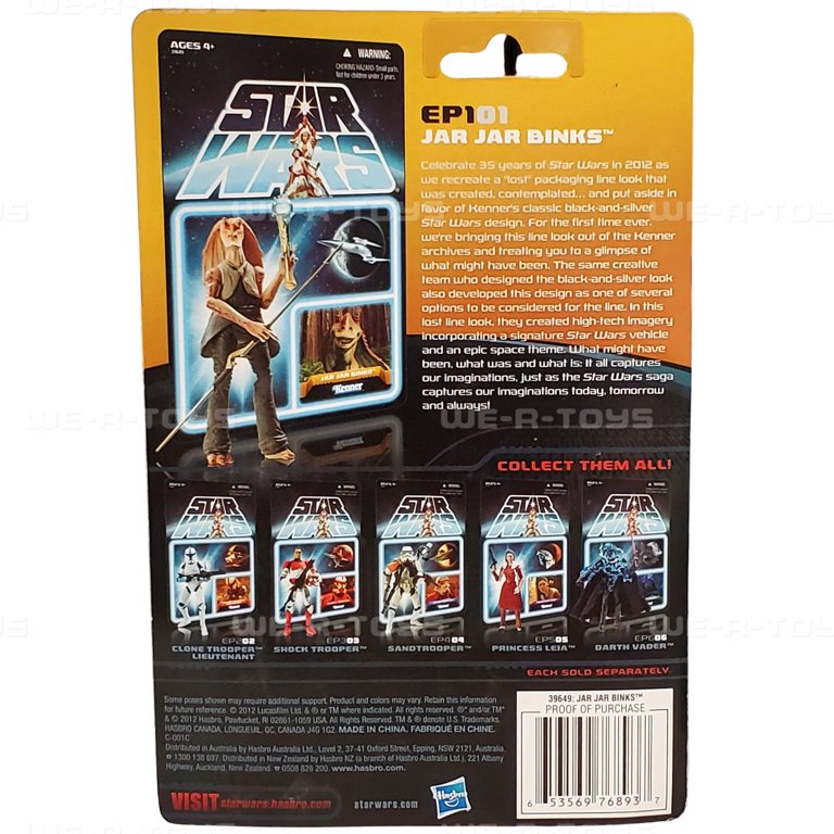 Star Wars Vintage Collection Lost Wave Jar Jar Binks Action Figure