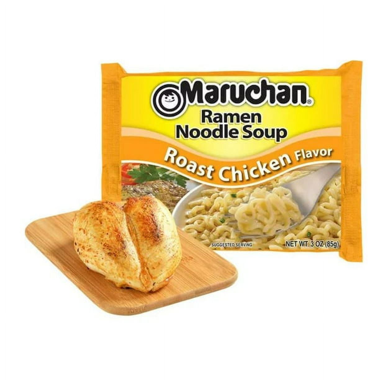 Maruchan Ramen Roast Chicken, 3 Ounce (Pack of 30)