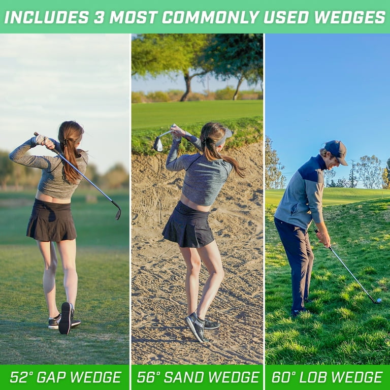 GoSports Tour Pro Golf Wedge Set – Includes 52 Degree Gap Wedge