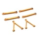 thumbnail image 1 of Accesorios para varilla de tracción 1/28, motorreductor, caja de cambios de neumáticos, eje de transmisión de metal, receptor de coche, servoenlace, enlace para SG-2801 RC, piezas de Oro, 1 of 3