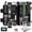 152 in 1 Black Box, variant on 14/152/258pcs Professional Survival Gear And Equipment, Outdoor Fire Starter, Compass, Multifunctional Tool for Men Dad Husband Who Likes Camping Outdoor Adventure - Gifts For Men Women