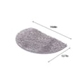 thumbnail image 3 of Bathroom Mat, Absorbent Foam Floor Mat, Non-Slip Waterproof Doorway Entry Rug Machine Washable Quick Dry, Gray, 3 of 7