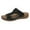 Black, variant on Bmisegm Ladies Summer Solid Colour Flowers Hollow Breathable Slope with Thick Bottom Large Size Sandals Slippers Sandals Women Summer Brown 8