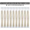 thumbnail image 4 of 10 Pieces Impulse Sealer Replacement Parts Impulse Sealer Heating Elements Service Spare Repair Par, 4 of 4