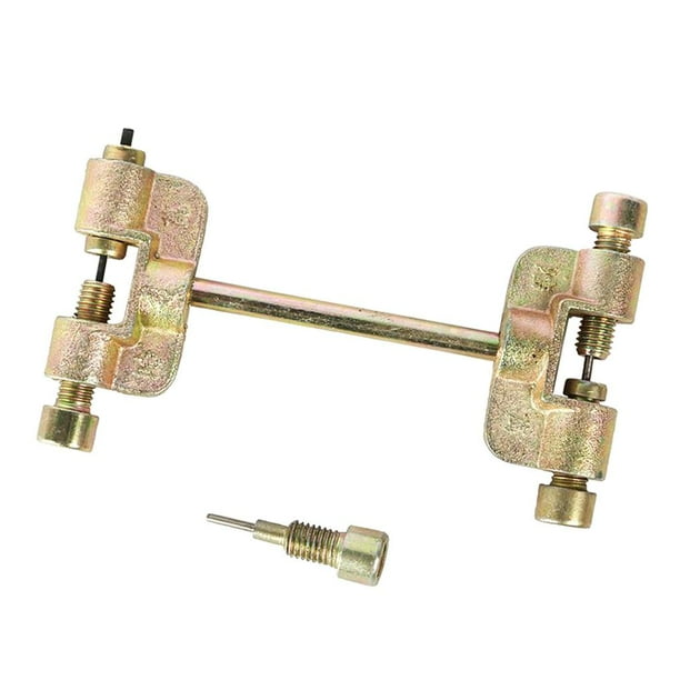 Interruptor de Cadena de Motocicleta para Bicicleta, Herramienta de Remache de Cadena de Leva de Distribución para Desmontar Pernos Hexagonal Soledad Triturador de la cadena de la bicicleta de la motocicleta