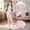 Pink, variant on FSYBOA Girls Fleece Leggings Size 7-8T, Elastic Waist Stretch Casual Athletic Fall Pants Pink