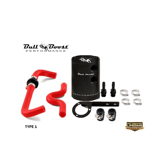 2017  Honda Civic Type R Baffled Oil Catch Can, PCV Side