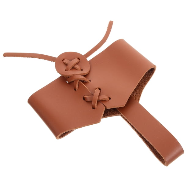 UPGRATOR Funda De Taza De Cuero Marrón Claro Ajustable Con Textura Resistente Para Bebidas
