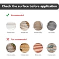 thumbnail image 4 of SelfAdhesive Vinyl Stair Riser Stickers Peel and Stick Staircase Decal .&#x.Pure, 4 of 4