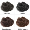 thumbnail image 5 of GROFRY Mini Hair Bun Extension Curly Chignon Claw Clip Hairpiece Topknot Accessories, 5 of 6