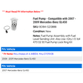 thumbnail image 2 of Fuel Pump - Compatible with 2007 - 2009 Mercedes-Benz GL450 2008, 2 of 2