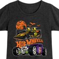 thumbnail image 3 of Hot Wheels - Halloween - Classic Spooky Cars - Toddler & Youth Girls Short Sleeve Graphic T-Shirt, 3 of 5