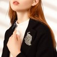 thumbnail image 3 of Exquisite Animal Brooch Elegant Rhinestone Corsage for Women Fashion Jewelry Accessory, 3 of 4