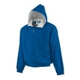thumbnail image 2 of BOYS' HOODED TAFFETA JACKET/FLEECE LINED S Royal, 2 of 3