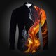 thumbnail image 1 of Camisetas de hombre de moda para hombre, deportes casuales, festivales de música, suaves y cómodas, diseño de diseñador de patrón de alta definición, nuevo estilo, 1 of 6