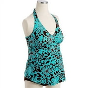 Maternity 2-Piece Blossom Halter Tankini