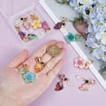thumbnail image 3 of 12Pcs Butterflies Stethoscope Charms 1.5 Inch Flowers Stethoscopes Tag Alloy Enamel Pendant ID Name Tag Charm Stethoscope Charms Stethoscopes Accessories for DIY handcrafting, 3 of 9