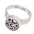thumbnail image 2 of Steel Essential Oils Ring, Fashion Essential Oil Finger Ring  For Office For Girls Type 1,Type 2, 2 of 8