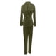 thumbnail image 4 of Conjuntos de traje de negocios elegantes informales con pantalones de traje sólido de manga larga para mujer Wmkox8yi  bvn1928, 4 of 5